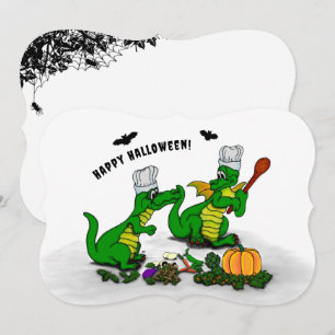 Invitation Dragons - Joyeux Halloween ! Aujourd'hui je vais c