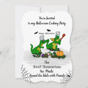 Invitation Dragons - Joyeux Halloween ! Aujourd'hui je vais c