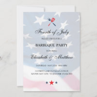Drapeau américain 4 juillet barbecue patriotique