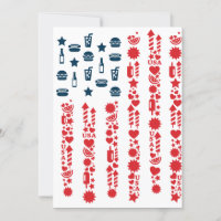 drapeau américain pique-nique 4 juillet