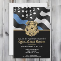 Drapeau d'application de la loi de l'Académie de p