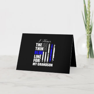 Invitation Drapeau de la police Thin Blue Line Back The Blue