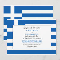 Drapeau grec, Drapeau de la Grèce Mariage