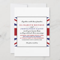 Drapeau Union Jack Mariage britannique