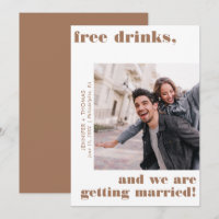 Drôle boissons gratuites Terra Cotta Enregistrer l