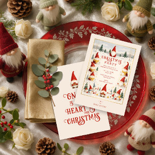 Invitation Drôle de lutin de Noël TMF26