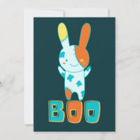 Drôle Éffrayant mignonne Halloween Kawaii Boo Bunn