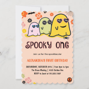 Invitation drôle et effrayante pour un anniversair