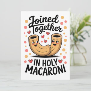 Invitation Drôle Fiançailles de mariage Mariage