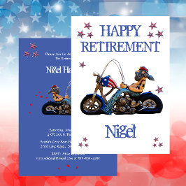 Invitation Drôle Parti de la retraite