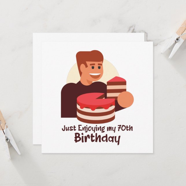 Invitation drôles de dictons pour profiter de mes 70 ans (Devant/Arrière en situation)