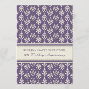Invitation du 10e anniversaire de Plum Cream
