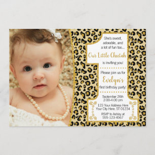 Invitation du 1er anniversaire de Cheetah   Parti 