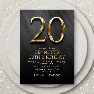 Invitation du 20e anniversaire