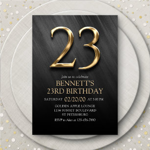 Invitation du 23e anniversaire