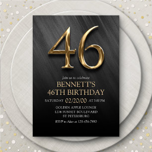 Invitation du 46e anniversaire