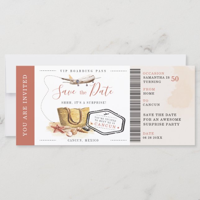 Invitation du 50e anniversaire de la fête de la pa (Devant)
