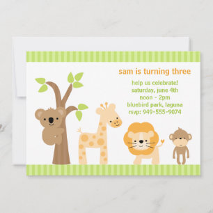 Invitation du Anniversaire de enfant