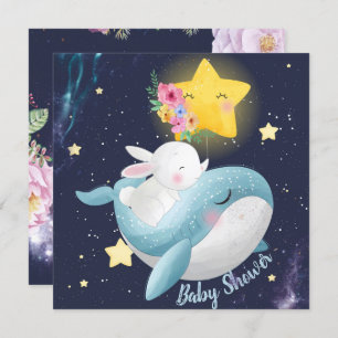 Invitation du Baby shower Bunny