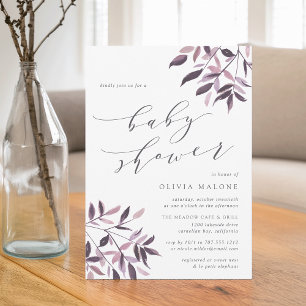 Invitation du Baby shower de chasse