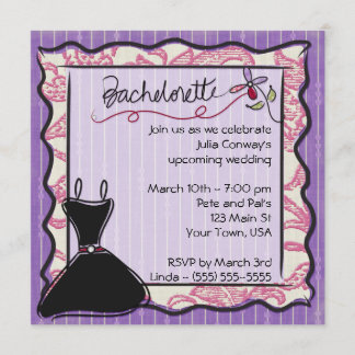 Invitation du Bachelorette 5x5