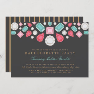 Invitation du Bachelorette Party de Bright Gems