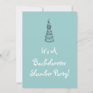 Invitation du Bachelorette Swood Party