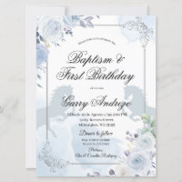 Invitation du Baptême d'argent mexicain espagnol
