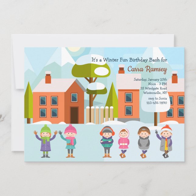 Invitation du Bassin d'hiver (Devant)