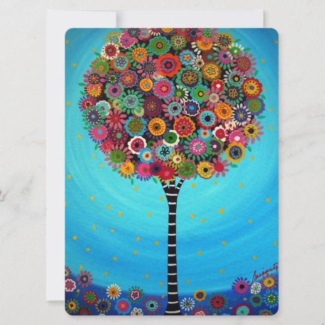 Invitation du Bat mitzvah de barre (Devant)