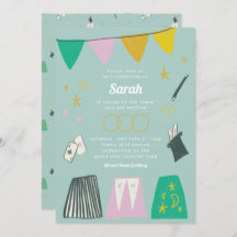 Invitation du Bat mitzvah de la barre de présentat