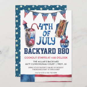 Invitation du BBQ Party du 4 juillet