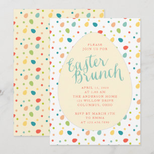 Invitation du Brunch de Pâques