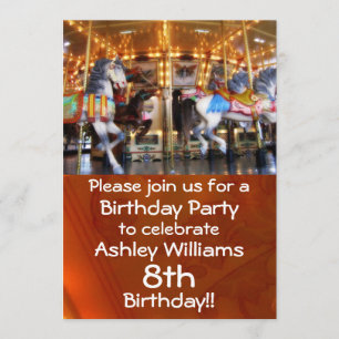 Invitation du Carousel Party