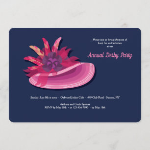 Invitation du Casquette 2 Derby Party