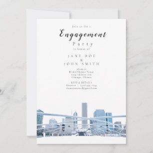 Invitation du Chicago Engagement Party