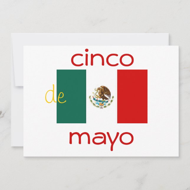 invitation du cinco de mayo (Devant)