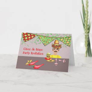 Invitation du Cinco de Mayo Party