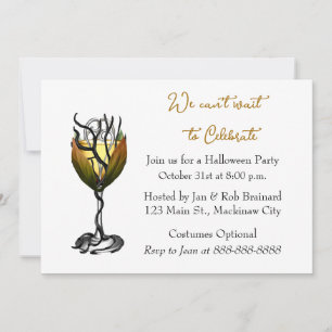 Invitation du Cocktail Halloween