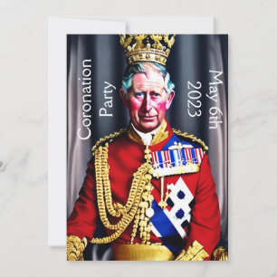 Invitation du Coronation Party