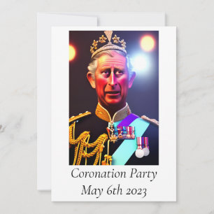 Invitation du Coronation Party