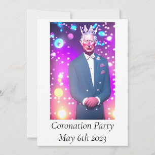 Invitation du Coronation Party