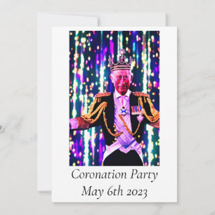 Invitation du Coronation Party