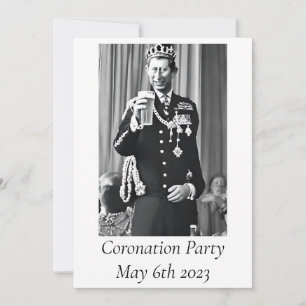 Invitation du Coronation Party