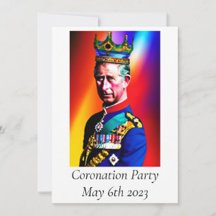 Invitation du Coronation Party