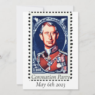 Invitation du Coronation Party