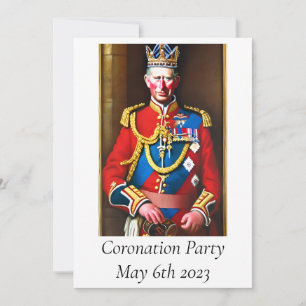 Invitation du Coronation Party