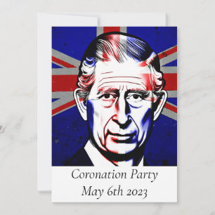 Invitation du Coronation Party