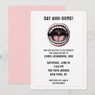 Invitation du Dentist Gradust Party