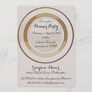 Invitation du dîner